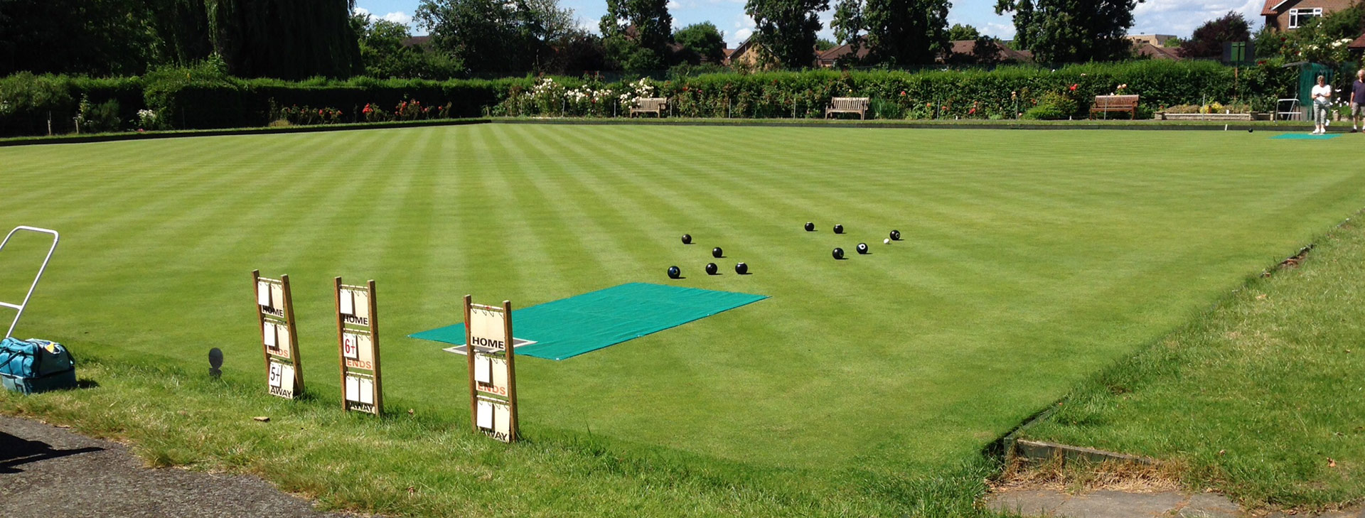 We have been maintaining bowling greens for over 30 years
